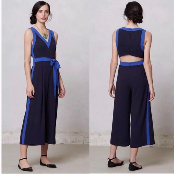 Anthropologie Pants - ANTHROPOLOGIE | Elevenses Beca Wide Leg Jumpsuit
